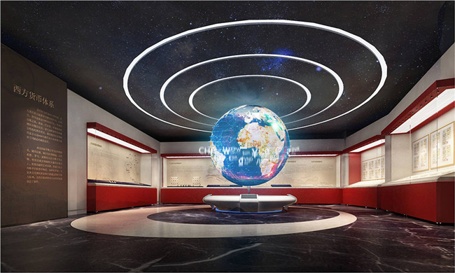 江西商行錢幣博物館成都展館設計